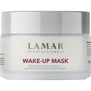 Маска лимфодренажная обновляющая с экзосомами и кофеином WAKE-UP MASK, 100 мл