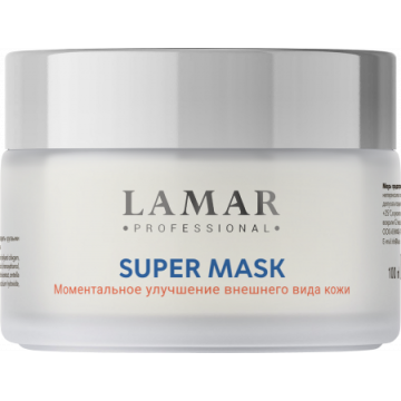 Cупер-маска успокаивающая и поросуживающая после чистки лица SUPER MASK, 100 мл