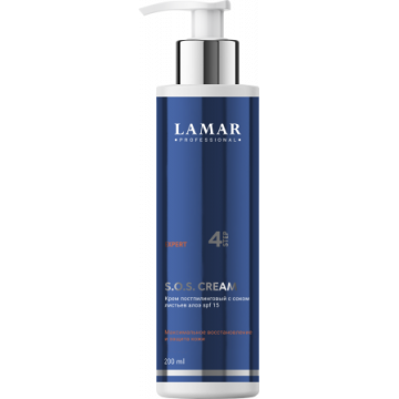Крем постпилинговый с алоэ spf 15 S.O.S. CREAM, 200 мл